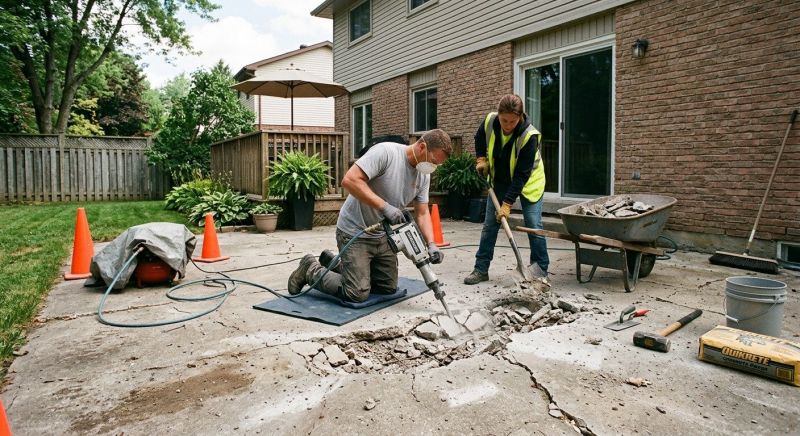 Concrete Apron Repair in Des Moines, IA