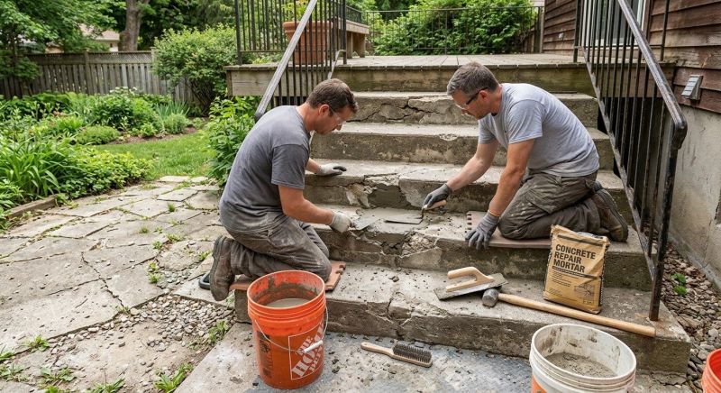 Concrete Stairs Repair in Corpus Christi, TX