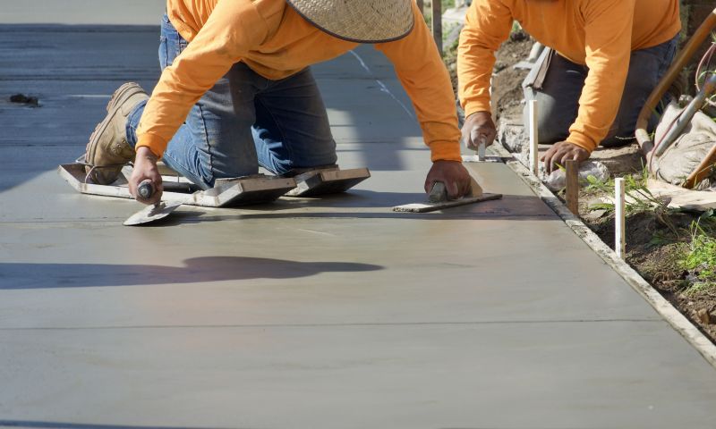 Entryway Concrete Repair in West Des Moines, IA