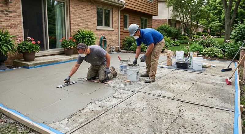 Patio Resurfacing in Miami Dade County, FL