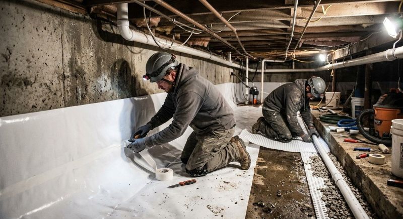 Basement Seepage Repair in Sarasota, FL