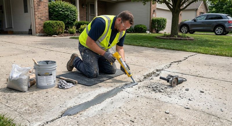 Concrete Crack Sealing in Corpus Christi, TX
