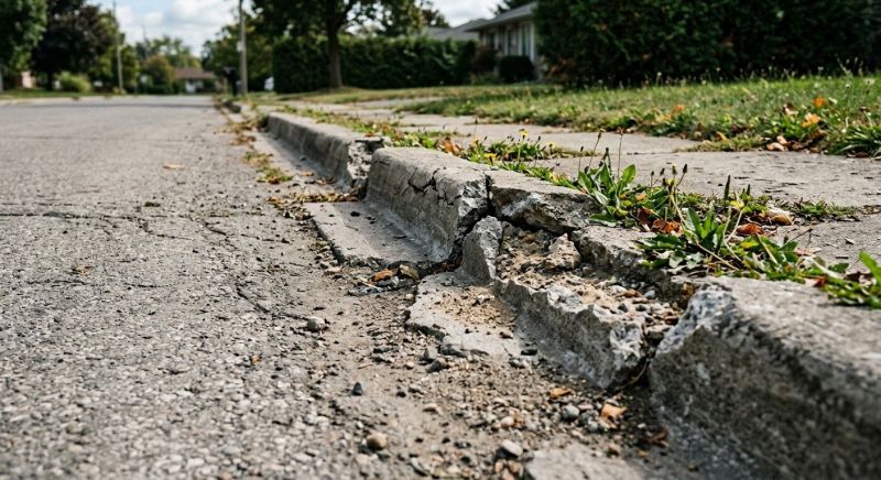 Concrete Curbing Repair in Corpus Christi, TX