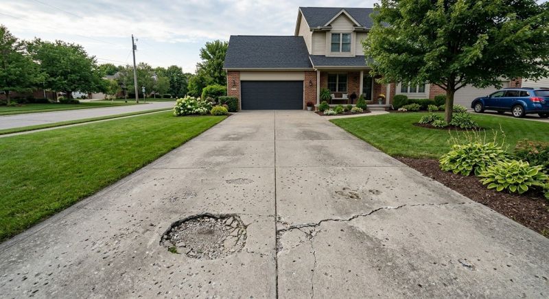 Concrete Driveway Repair in Corpus Christi, TX