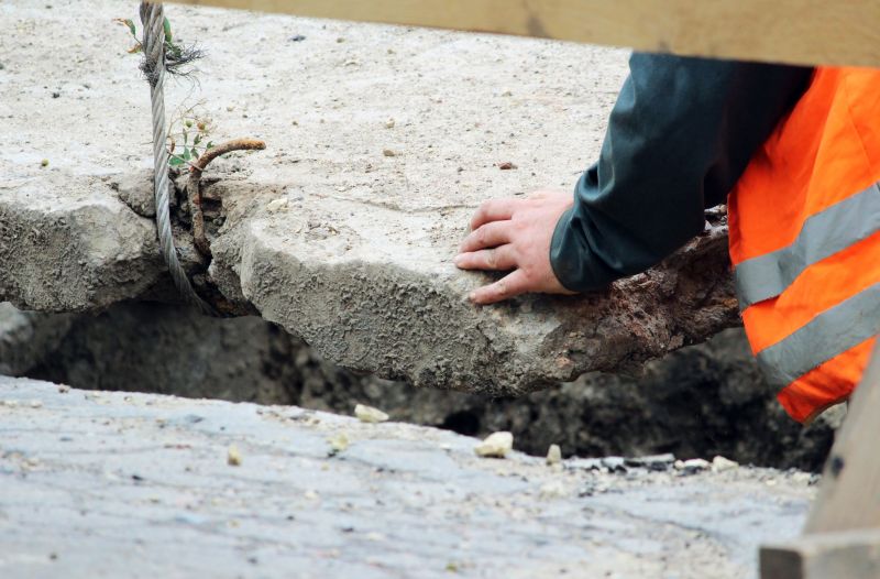 Dumpster Pad Repair in West Des Moines, IA