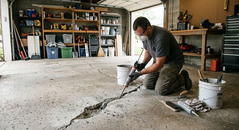 Garage Floor Repair in West Des Moines, IA