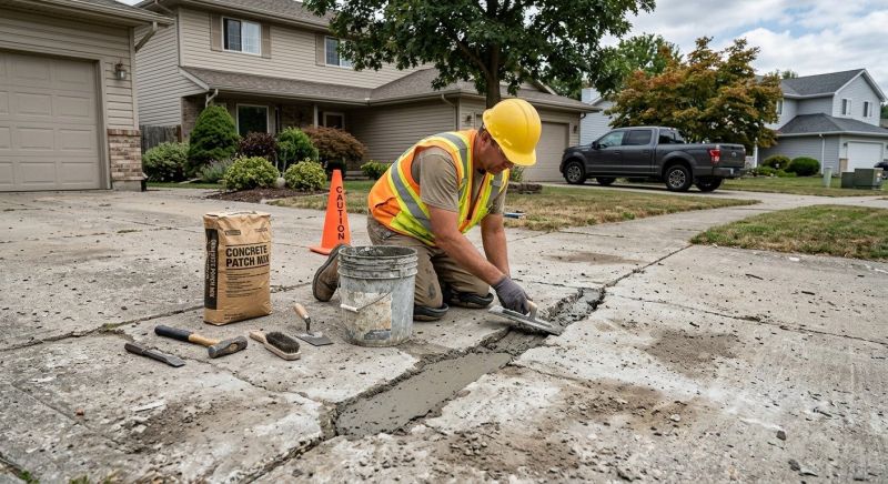 Parking Slab Repair in Des Moines, IA