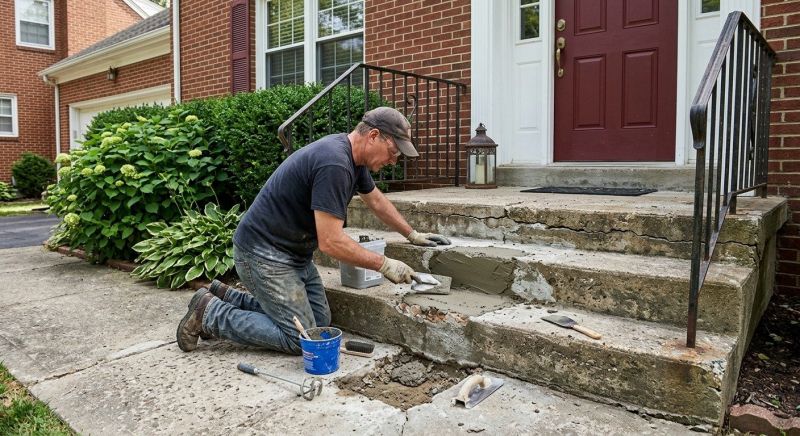 Patio Stairs Repair in Miami Dade County, FL