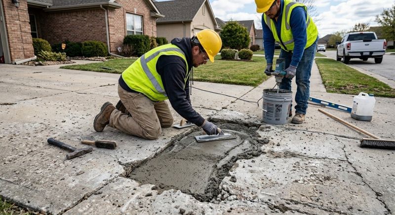 Pool Slab Repair in West Des Moines, IA