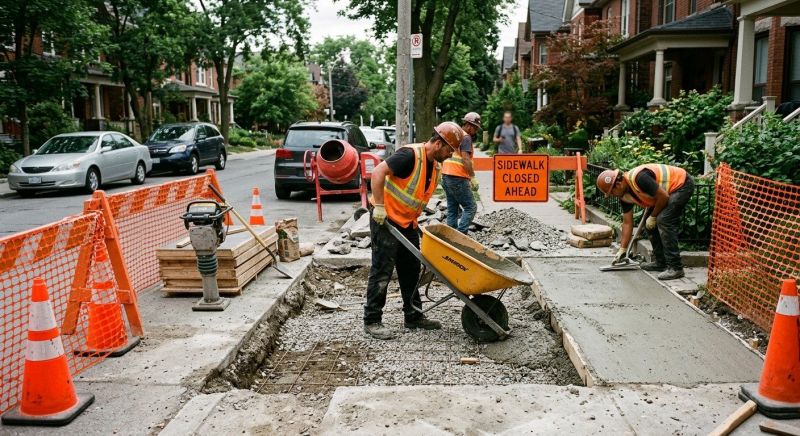 Sidewalk Repair in West Des Moines, IA