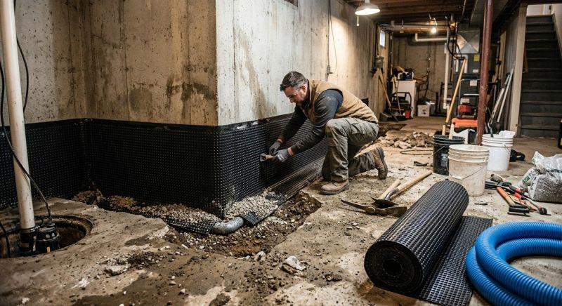 Wet Basement Solutions in Tampa, FL